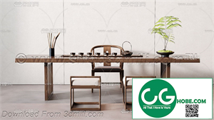 Tea Room 87 3D Model